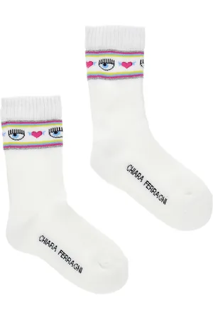 Chiara Ferragni Socken mit CFMaxilogomania