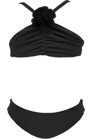 MONNALISA Bikini mit Bommel aus Tüll