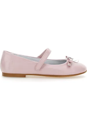 MONNALISA Ballerinas aus irisierendem Leder