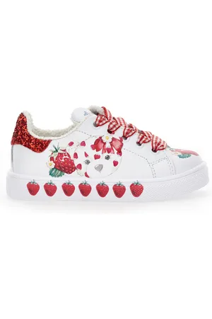 MONNALISA Sneaker mit Erdbeer-Print