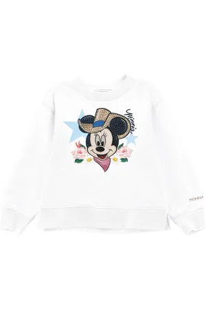 MONNALISA Sweatshirt mit Minnie-Maus-Print