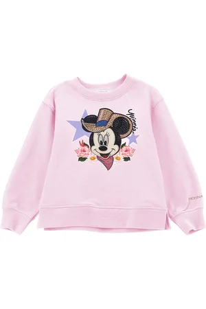 MONNALISA Sweatshirt mit Minnie-Maus-Print