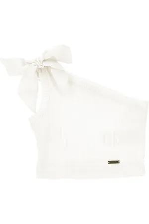 MONNALISA Einschultriges Tanktop aus Viskose