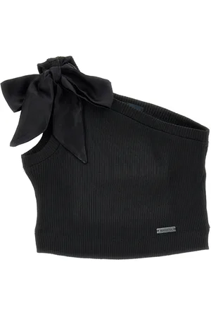 MONNALISA Einschultriges Tanktop aus Viskose