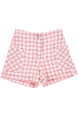 MONNALISA Shorts mit Hahnentrittmuster