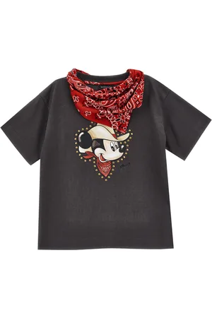 MONNALISA T-Shirt aus Jersey Mickey mit Bandana