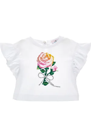 Chiara Ferragni T-Shirt in Cropped-Länge Special Occasion