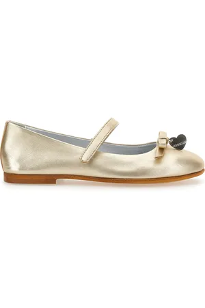 MONNALISA Ballerinas aus laminiertem Leder