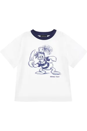 MONNALISA T-Shirt aus Jersey mit Donald-Duck-Motiv