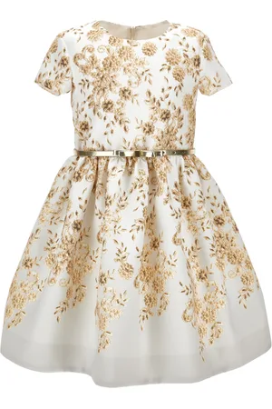 MONNALISA Mikado-Kleid mit Ramage-Print