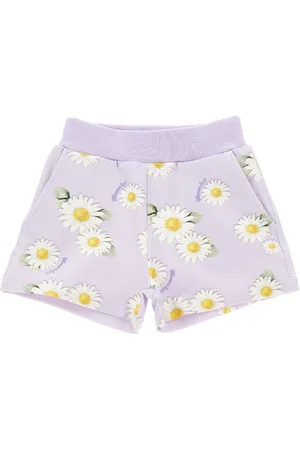 MONNALISA Sweatshorts mit Gänseblümchen