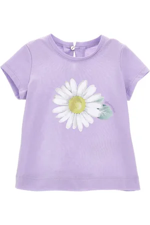 MONNALISA T-Shirt mit Maxi-Gänseblümchen