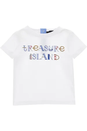 MONNALISA T-Shirt aus Jersey mit Schatzinsel-Motiv