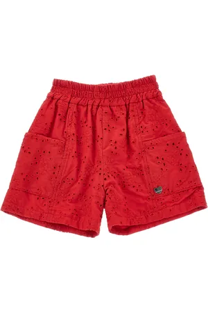 MONNALISA Bermudashorts mit St. Galler Spitze