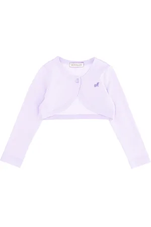 MONNALISA Strickjacke aus Seidenkrepp
