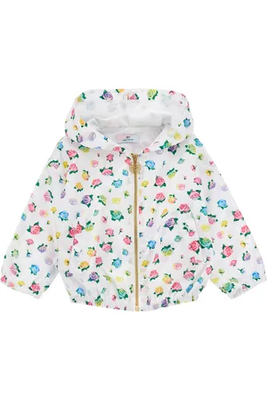 Chiara Ferragni Windjacke mit Allover-Rosenmuster