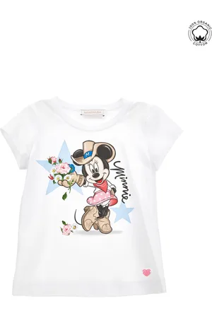 MONNALISA T-Shirt aus Bio-Baumwolle Minnie Maus