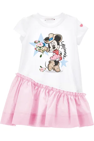 MONNALISA Baumwollkleid Minnie Maus