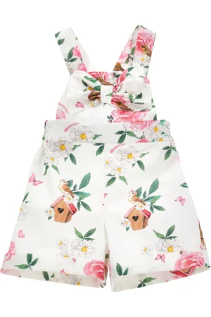 MONNALISA Latzhose aus Popeline