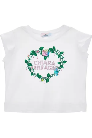 Chiara Ferragni T-Shirt in Cropped-Länge Special Occasion