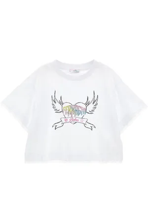 Chiara Ferragni CFPunk-T-Shirt mit Spitze
