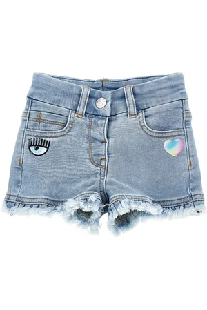 Chiara Ferragni Eyelike-Jeansshorts