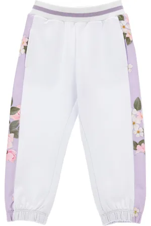 MONNALISA Jogger-Sweatshirt mit Blumen
