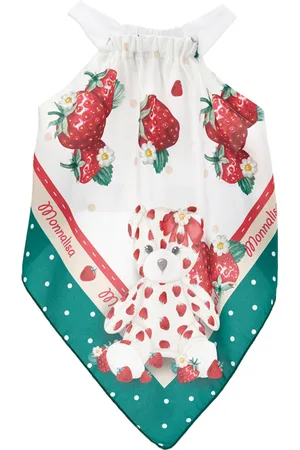 MONNALISA Oberteil aus bedrucktem Satin
