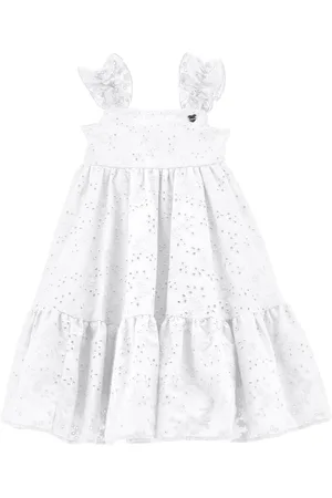 MONNALISA Sommerkleid mit St. Galler Spitze