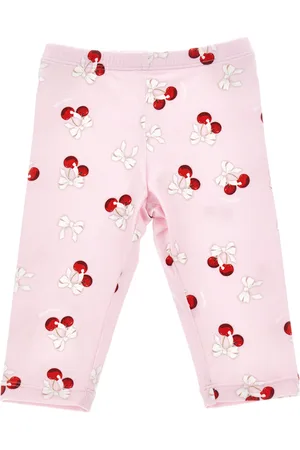MONNALISA Leggings aus Jersey mit Kirschen