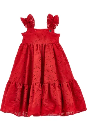 MONNALISA Sommerkleid mit St. Galler Spitze