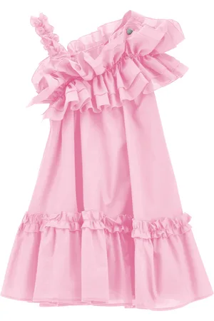 MONNALISA Einschultriges Musselin-Kleid
