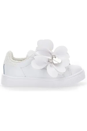 MONNALISA Sneaker mit Stoffblütenblättern