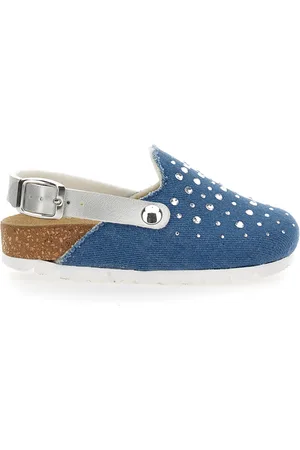 MONNALISA Jeans-Sabots mit Strass