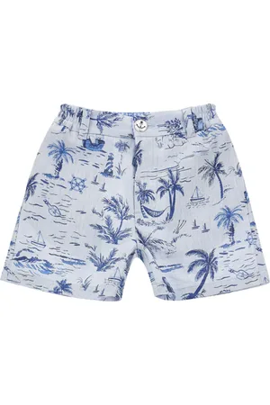 MONNALISA Maritime Bermudahorts aus Canvas