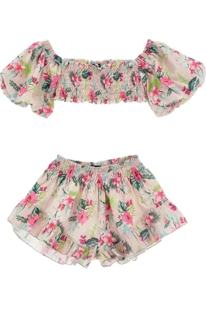 MONNALISA Dschungel-Musselin-Set