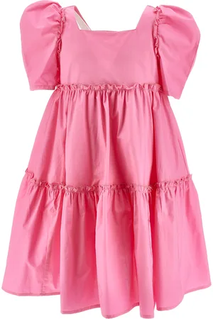 MONNALISA Ausgestelltes Popeline-Kleid