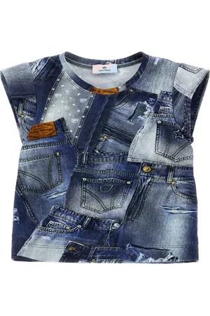 Chiara Ferragni T-Shirt mit CFDenimprint