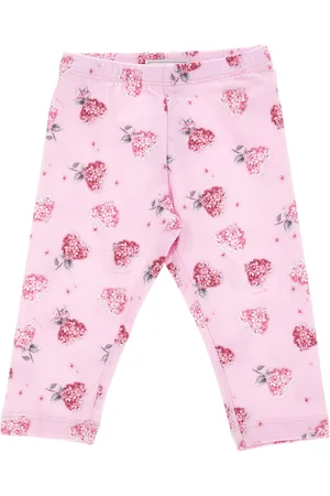 MONNALISA Leggings aus geblümtem Jersey