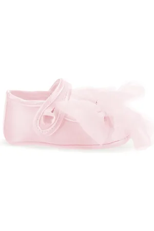 MONNALISA Satin-Ballerinas mit Maxischleife