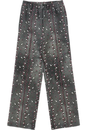 MONNALISA Geblümte Palazzo-Hose