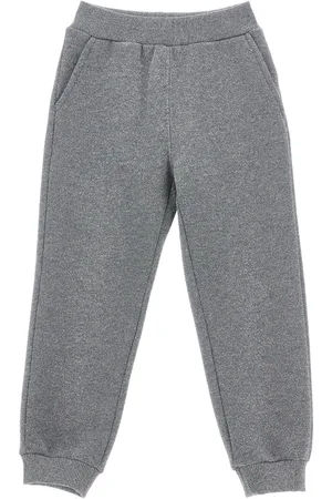 MONNALISA Zweifarbige Jogginghose mit Glitzer