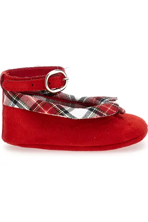 MONNALISA Ballerinas mit Tartan-Kragen