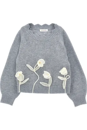 MONNALISA Pullover mit Tülltulpen