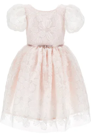 MONNALISA Tüllkleid mit Pailletten-Stickerei