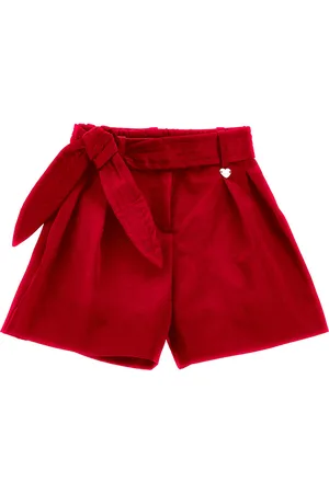 MONNALISA Duchesse-Bermudashorts mit Gürtel