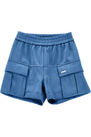 MONNALISA Schicke Cargo-Bermudashorts aus Satin