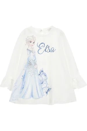 MONNALISA Maxi-Shirt mit Elsa und Strass