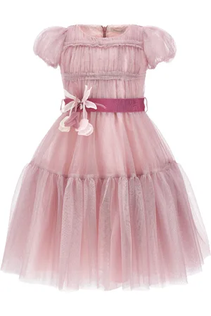MONNALISA Romantisches Kleid aus Glitzertüll