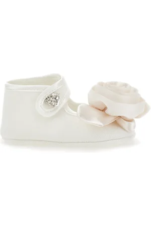 MONNALISA Jersey-Ballerinas mit applizierter Rose